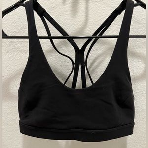 Lululemon Black Sports Bra w/ Strappy Back